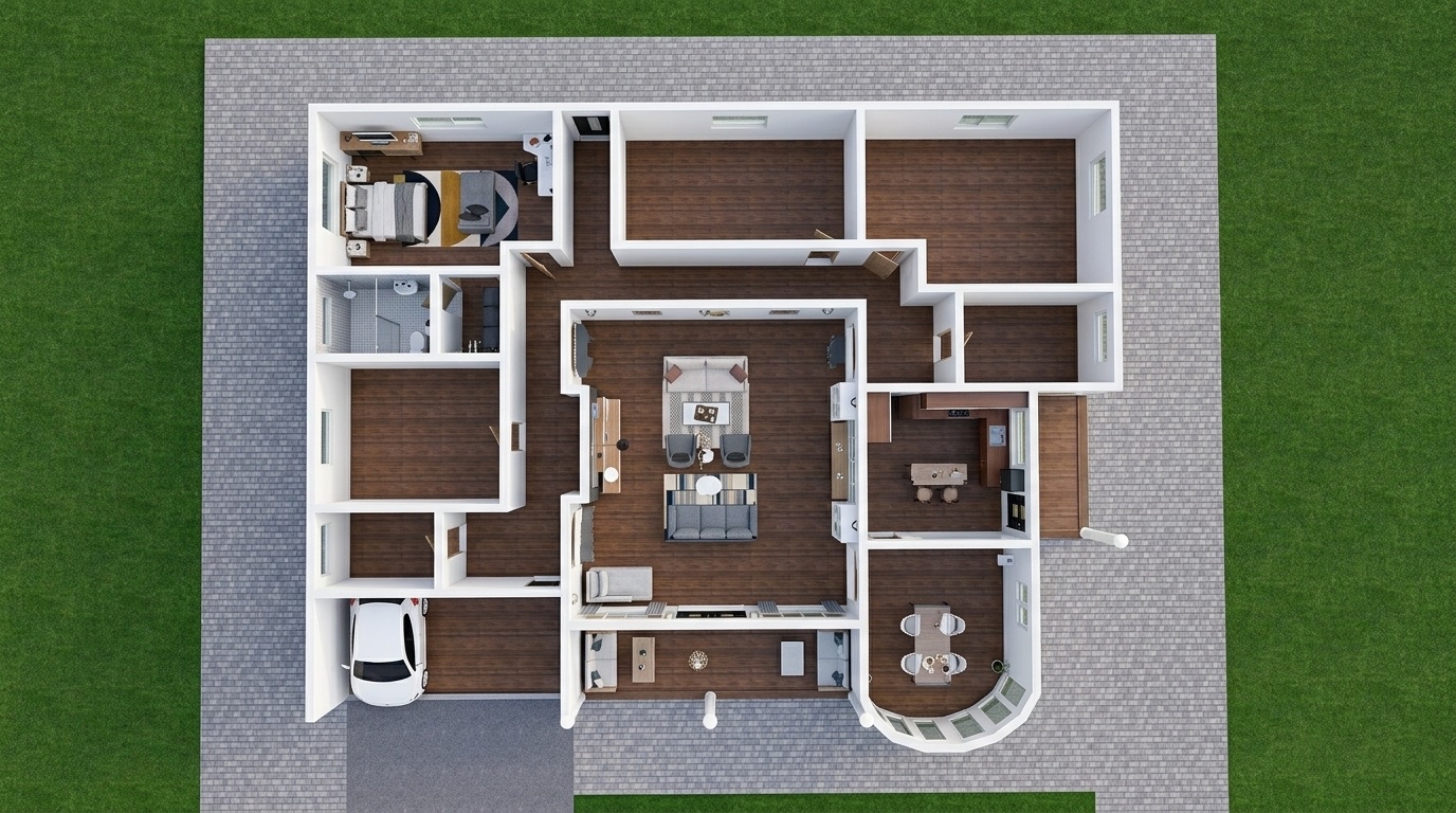 Arial separation View